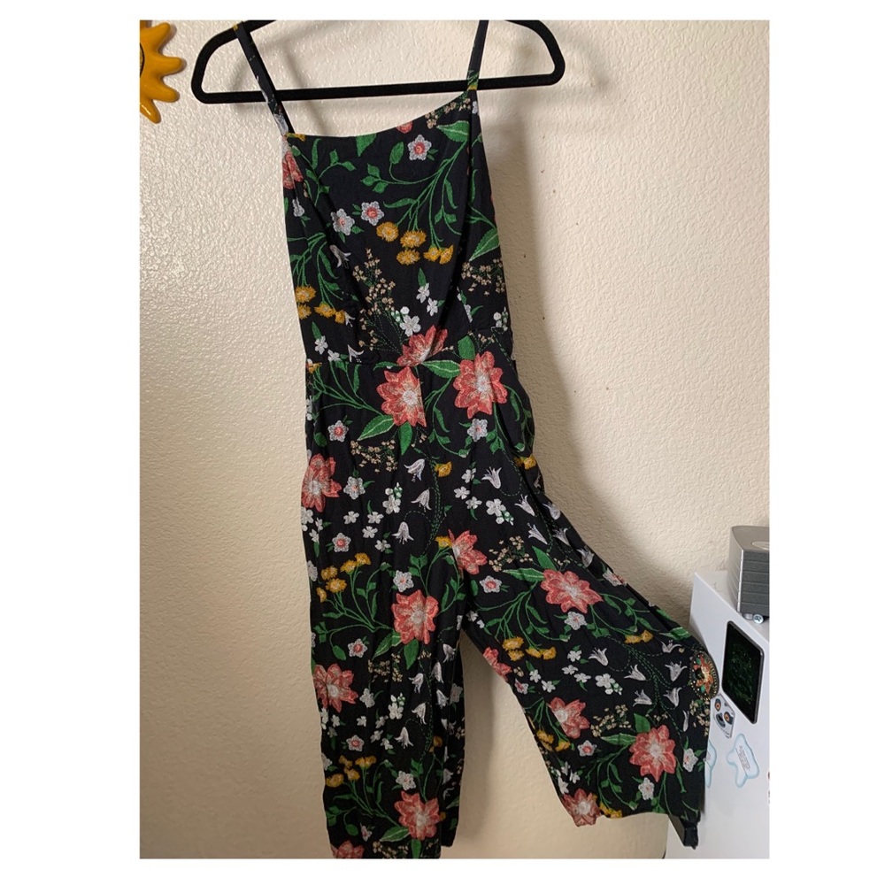 Old Navy flower jumpsuit